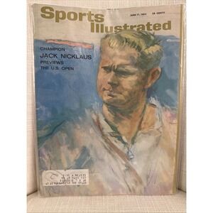 Sports Illustrated June 17 1963 JACK NICKLAUS Golf US OPEN Brookline